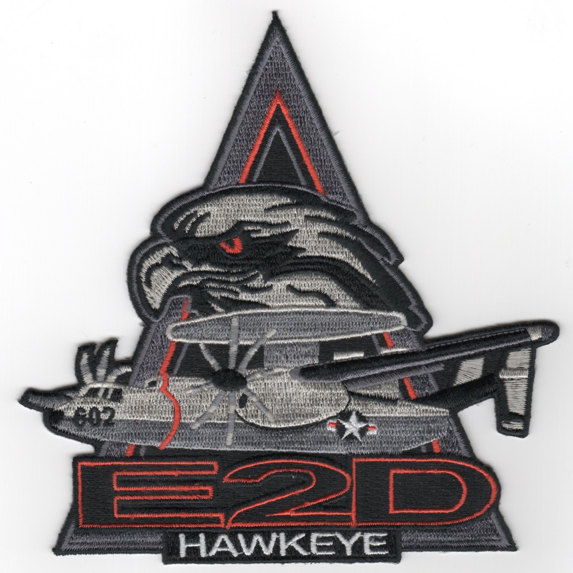 E-2D Hawkeye Patch (Tri/Black)