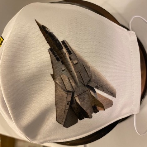 F-14 Tomcat Assoc Mask (Left Side)