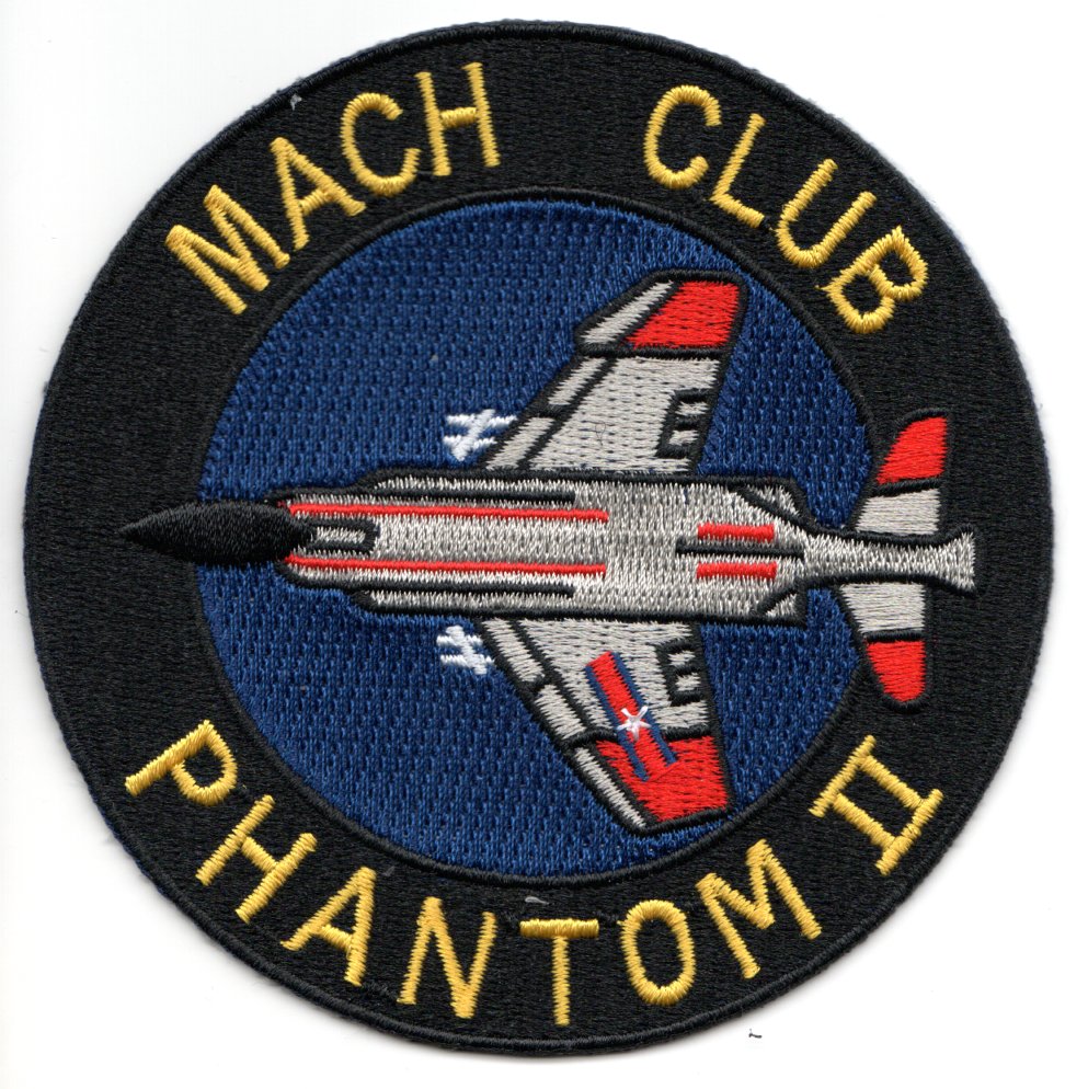 F-4 Phantom II *MACH '1' Club* Patch