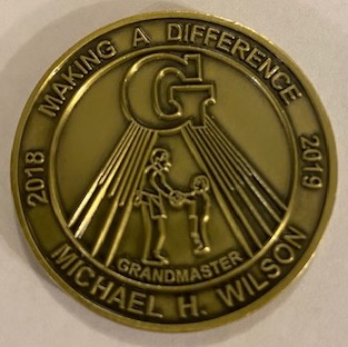 GLofGA GM2019 Wilson Coin (Brass-Frt)