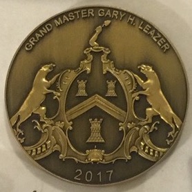 GLofGA GM2017 Leazer Coin (Brass-Frt)