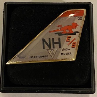 Lapel Pin: VF-114 'NH' Tailfin