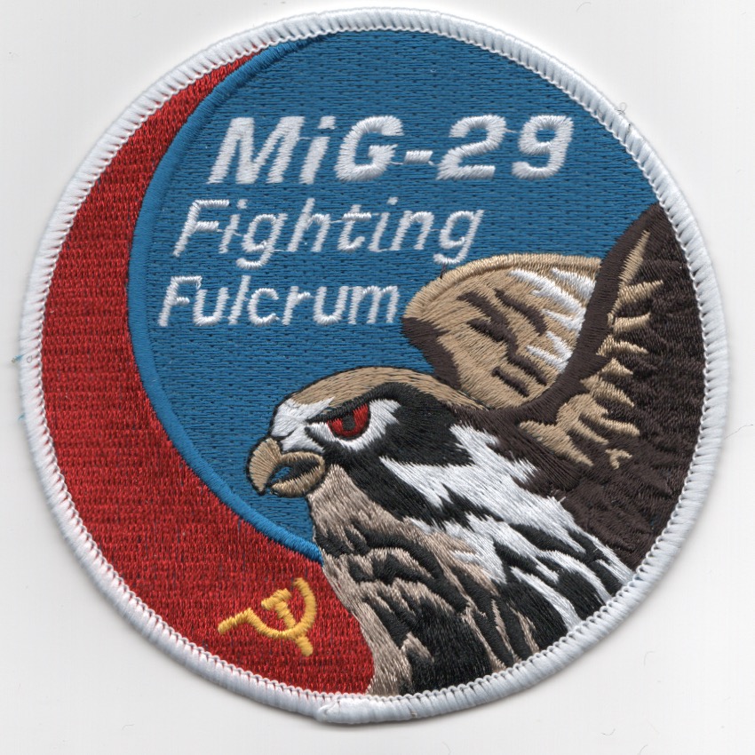 MiG 'Fighting Fulcrum' Swirl Patch