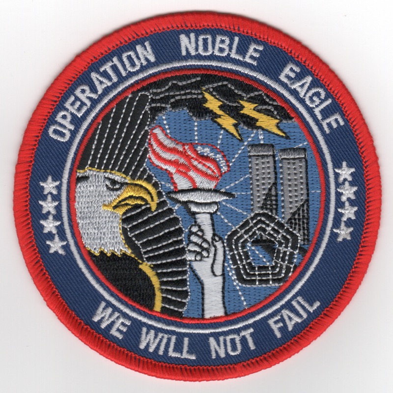 Operation Noble Eagle (Blue/Red Border)