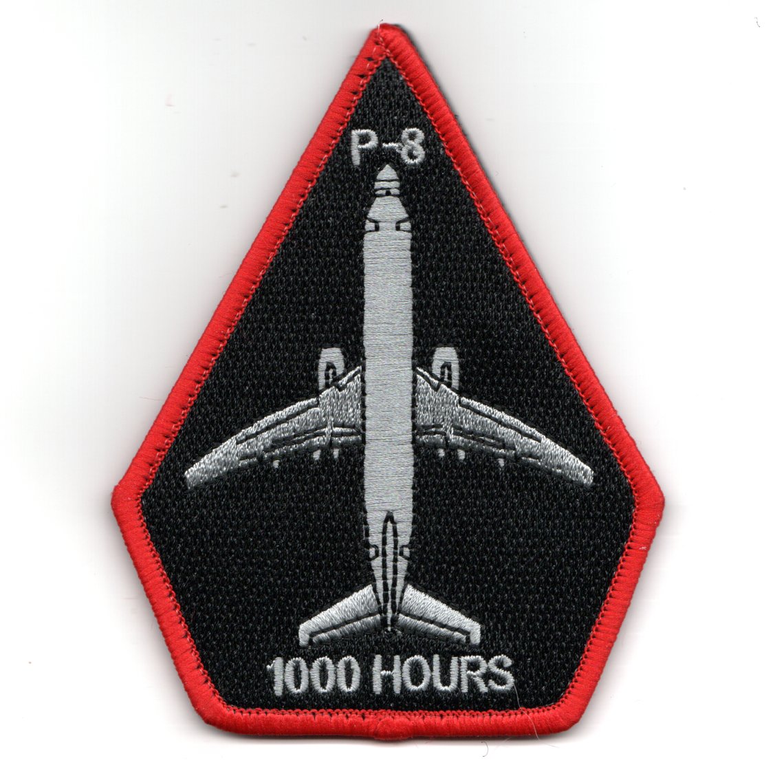 P-8 '1000 Hours' Patch (Velcro)