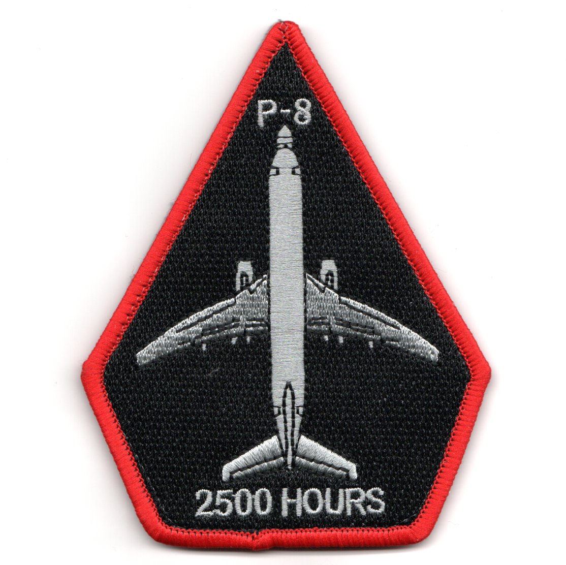 P-8 '2500 Hours' Patch (Velcro)
