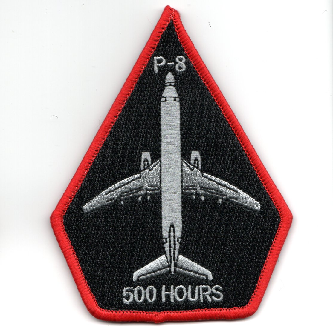 P-8 '500 Hours' Patch (Velcro)