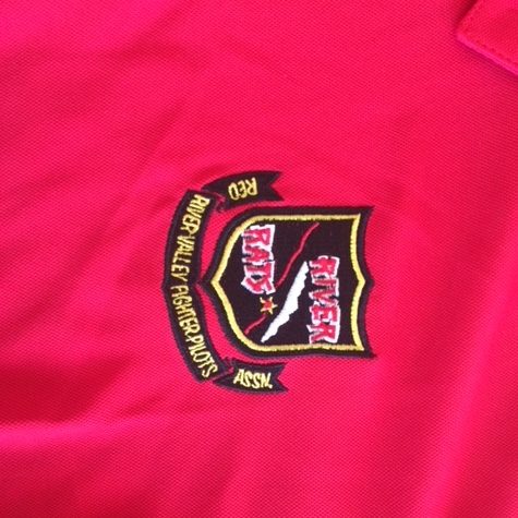 RRVA 'RED' Polo Shirt Logo