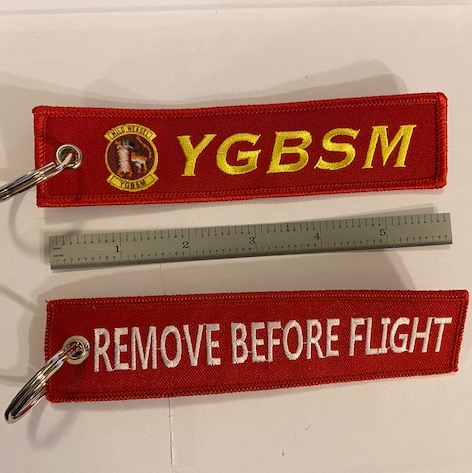 SoWW - 'YGBSM' Keychain (Red)