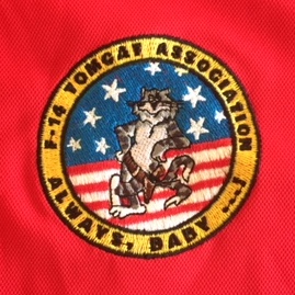 Tomcat Association 'RED' Polo Shirt Logo