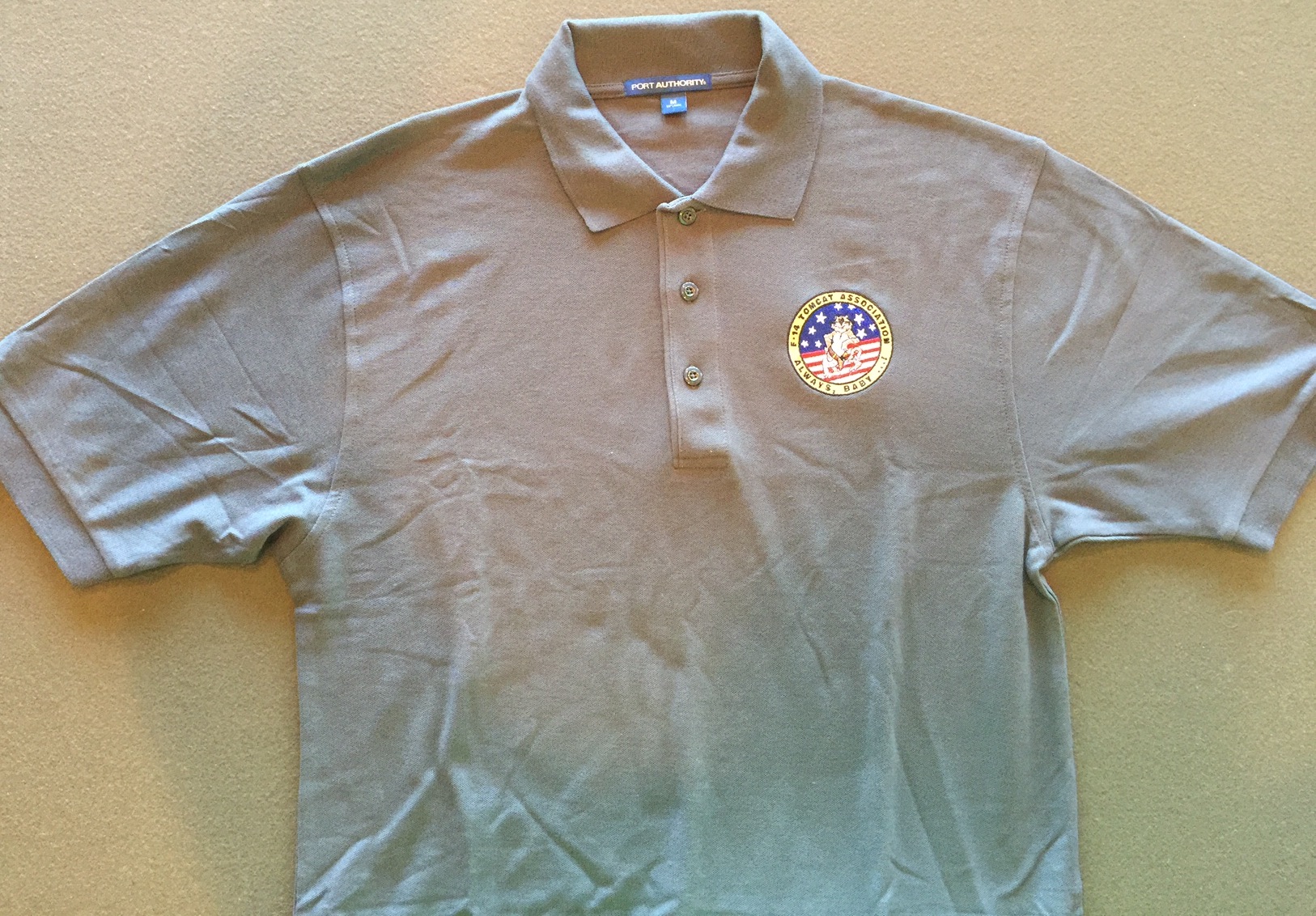 Tomcat Association Polo Shirt (Gray)