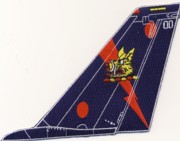 VF-11 F-14 Tomcat Tail Fin (Dk Blue)