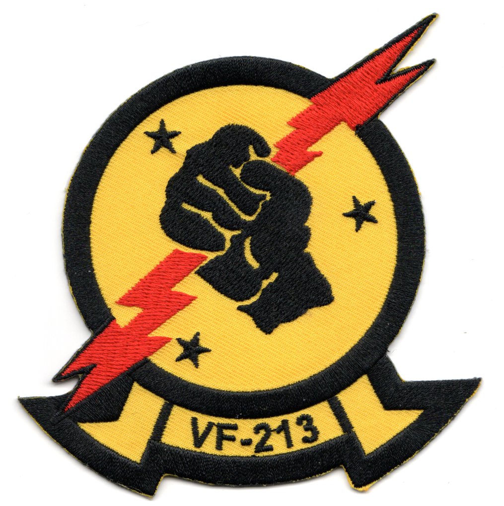 TOPGUN: VF-213 Squadron Patch (No Velcro)