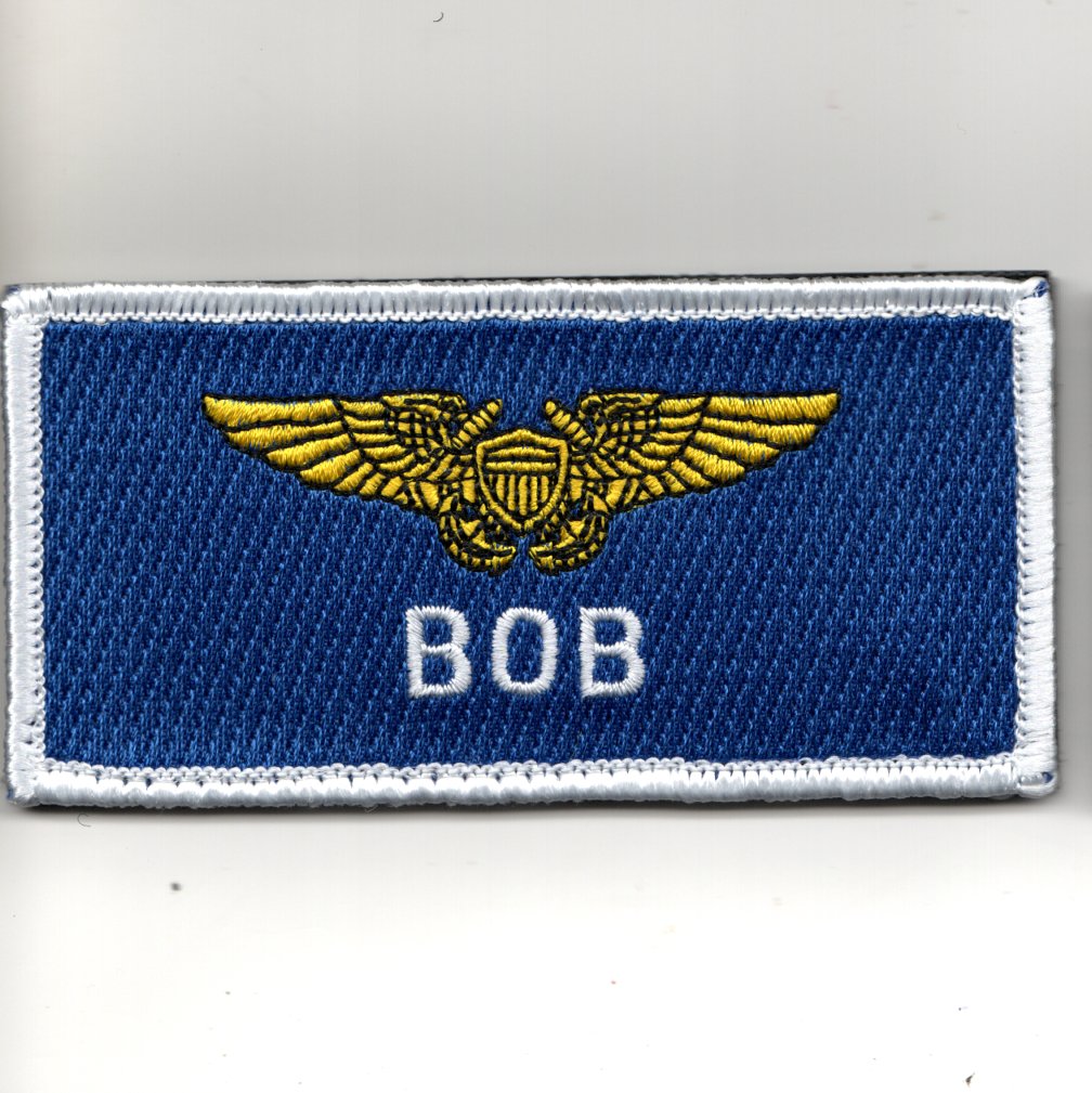 TG:MAV 'BOB' Nametag (Blue/V)