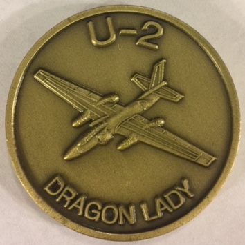 U-2 'Dragon Lady' Coin (Front)