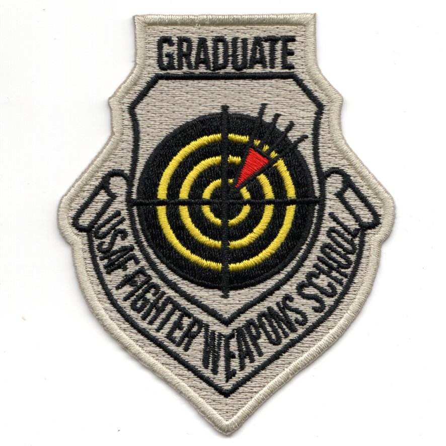 USAF Fighter Weapons School Graduate (NO VELCRO)
