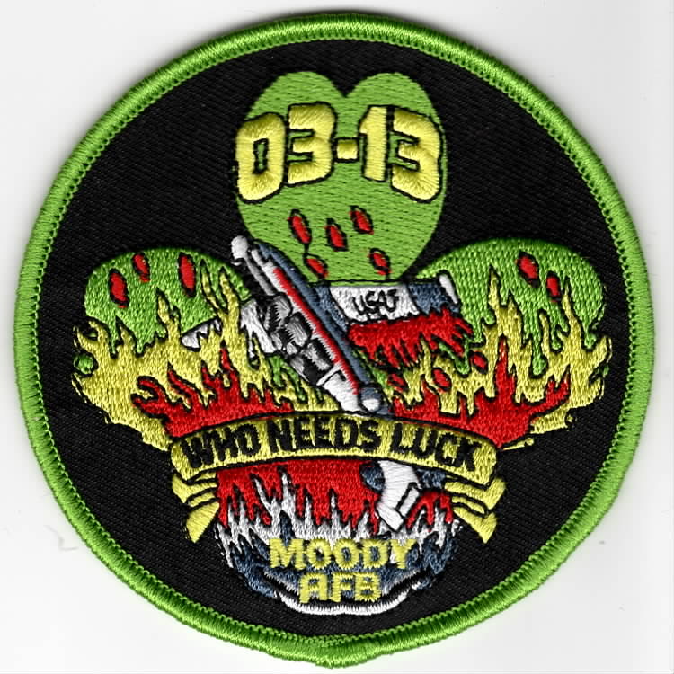 USAF MOODY AFB *UPT CLASS 03-13* (Green Border)