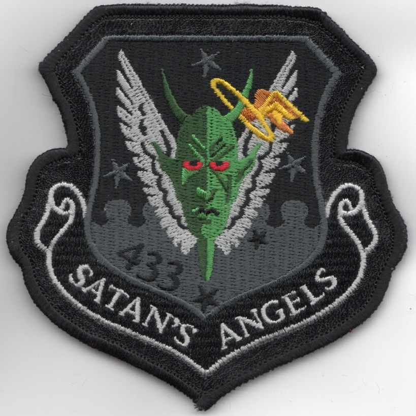 433WS 'SATANS ANGELS' Crest (LX/V)