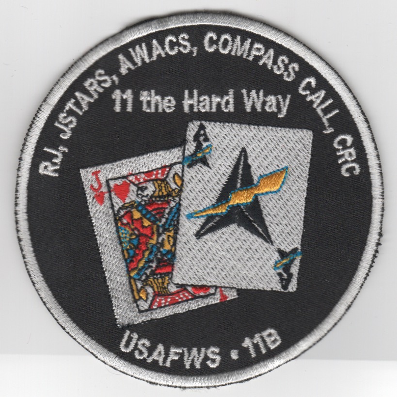USAF WIC 'Class 11B' Patch (Black)