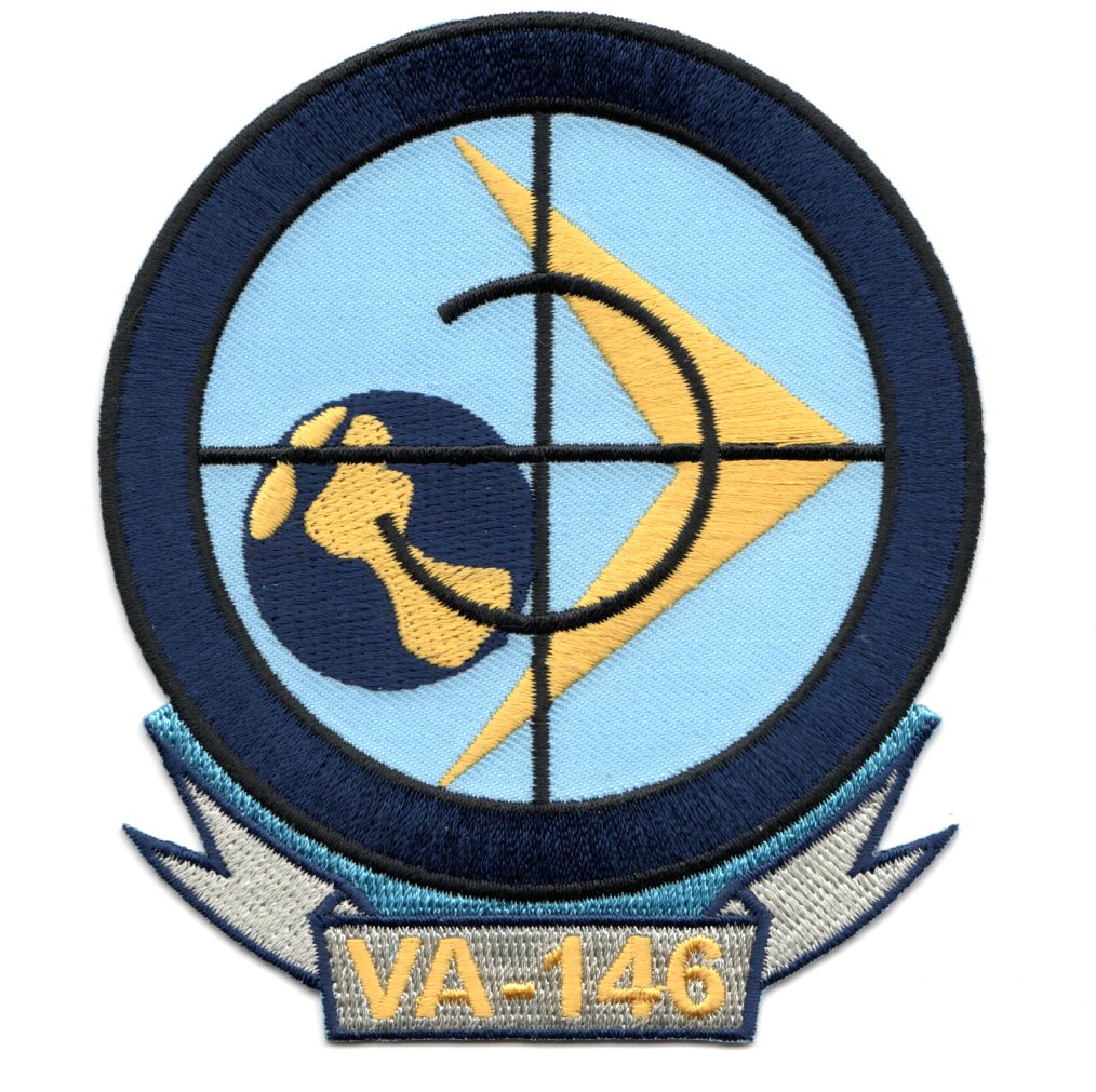 VA-146 Squadron 'Heritage' Patch (Blue)