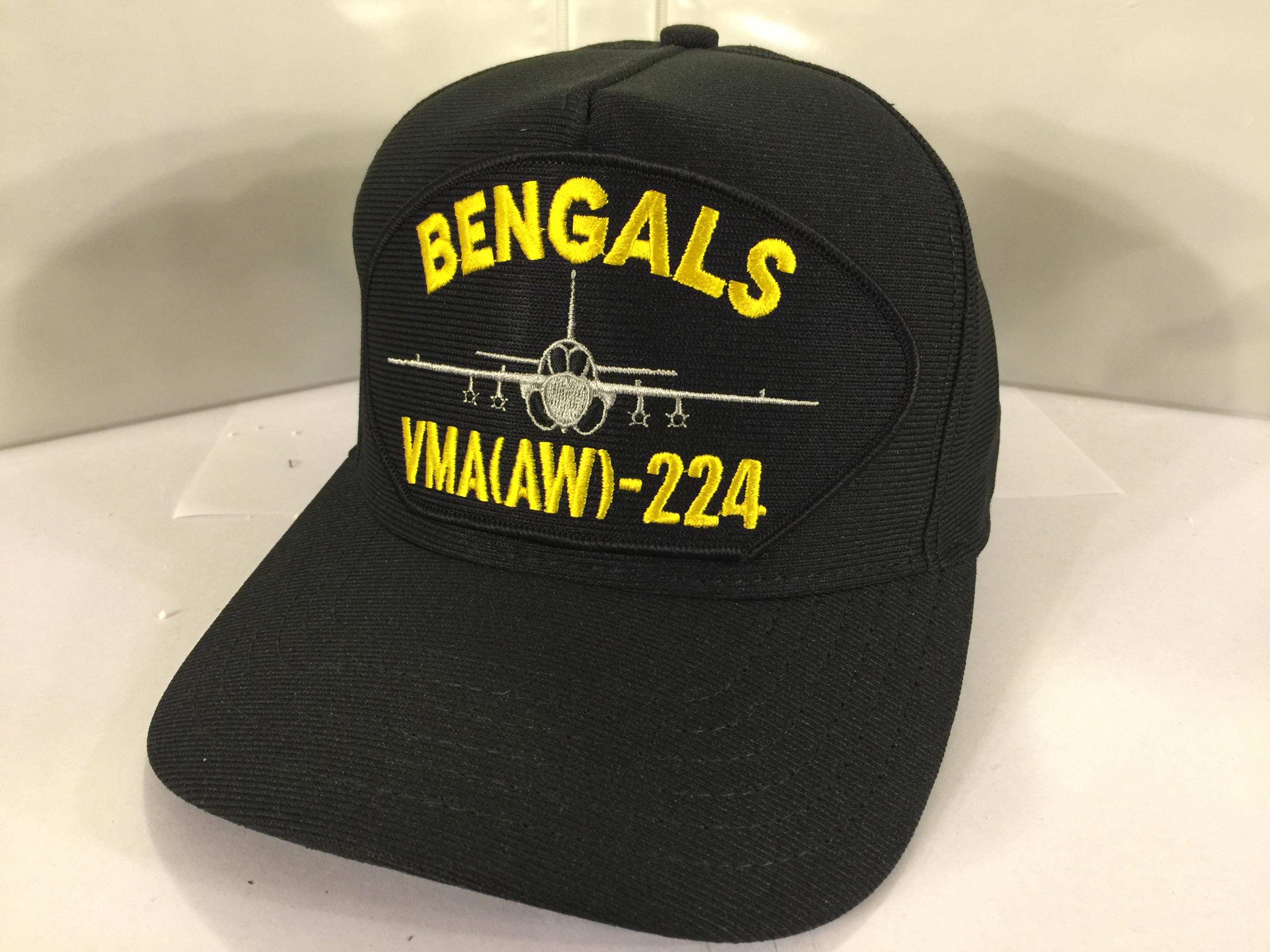 USMC VMA(AW)-224 BENGALS Ballcap (Black)