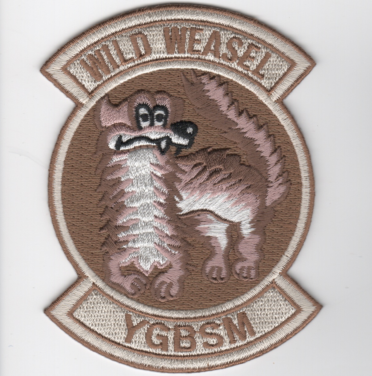 Wild Weasel 'YGBSM' (Des/Velcro)