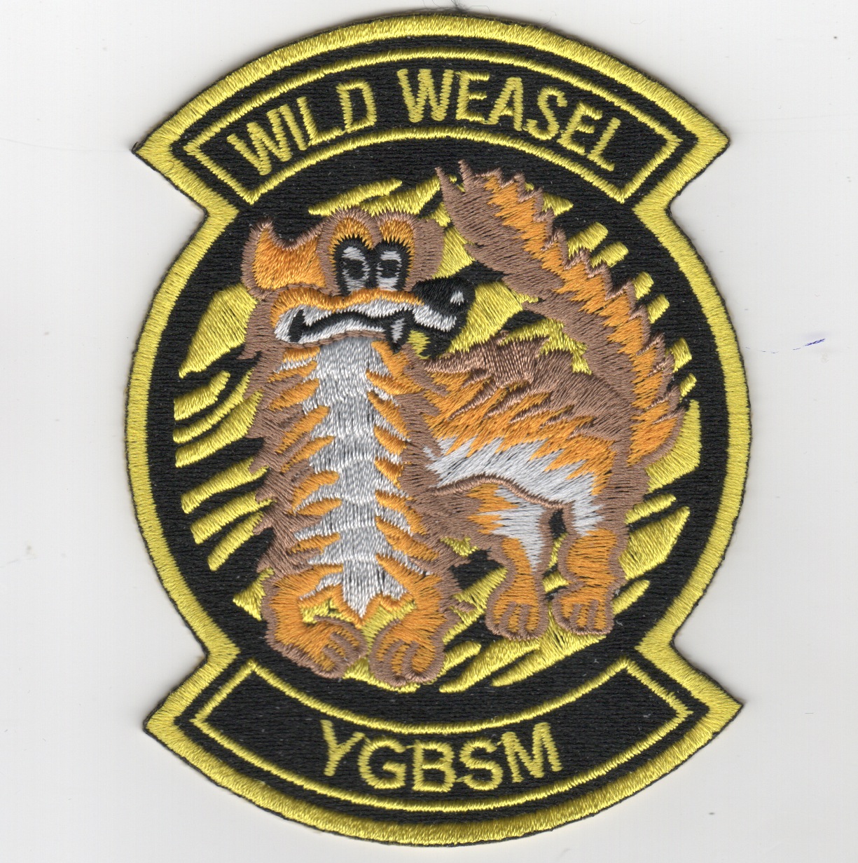 Wild Weasel 'YGBSM' (Yel-Black/Velcro)