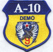 A-10 9AF Demo Team Crest