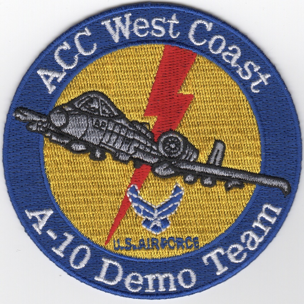 A-10 WEST Coast Demo Team (Round)