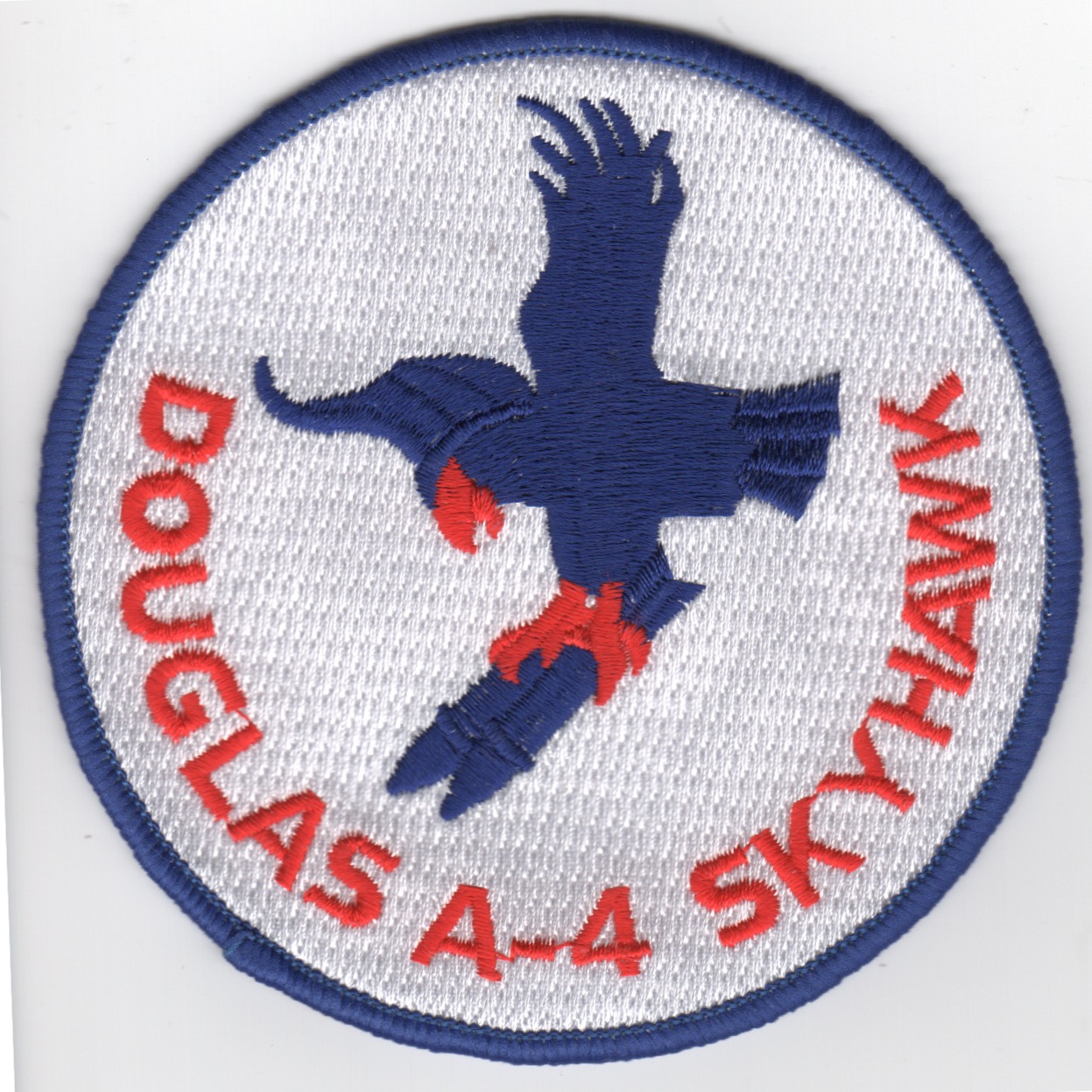A-4 Skyhawk Patch (White)