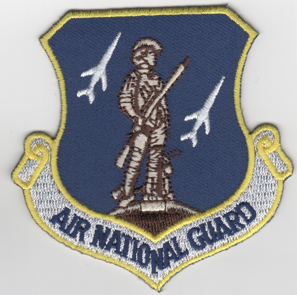 Air National Guard Crest (Blue/Med/No V)