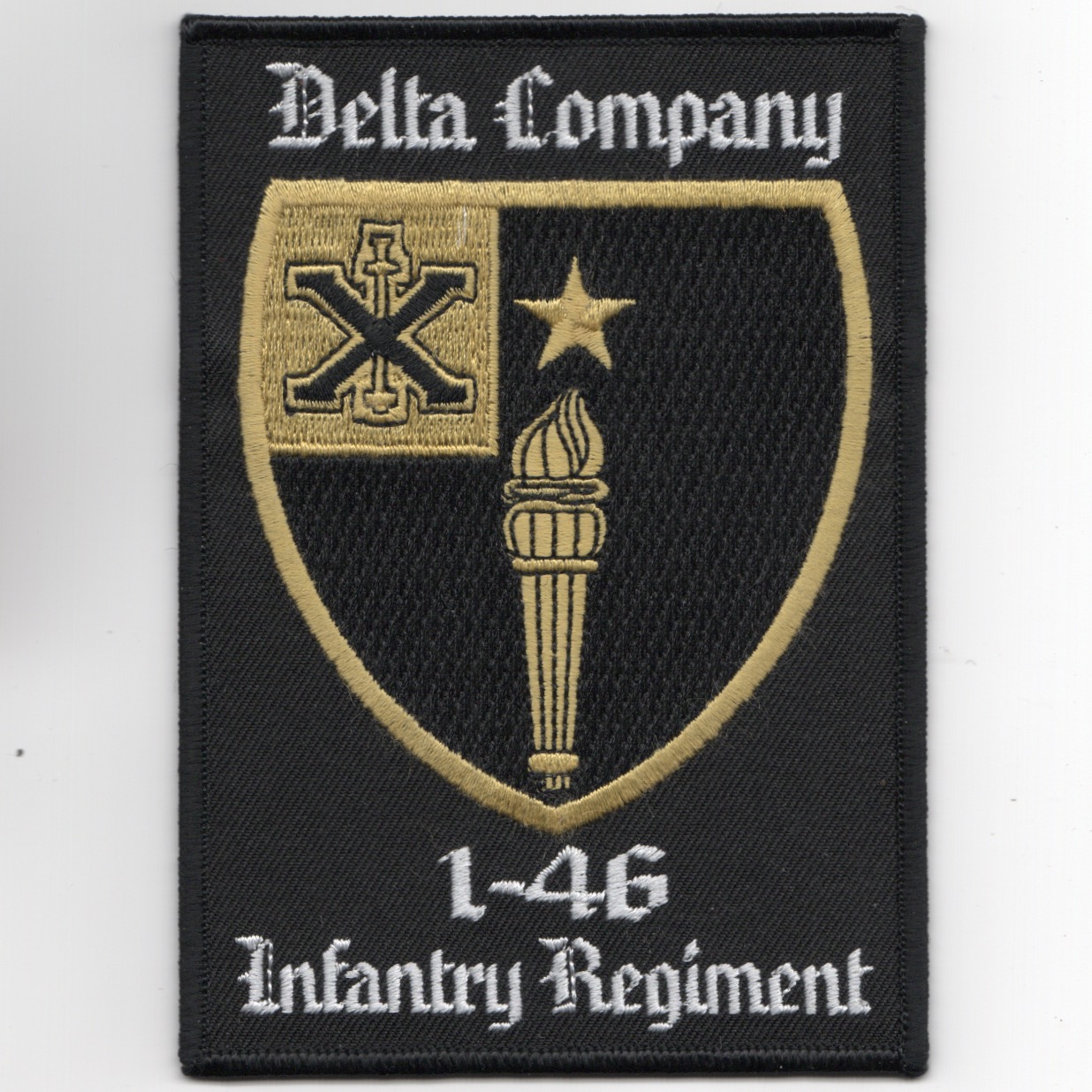 1-46 Infantry Reg. D-Co. Patch
