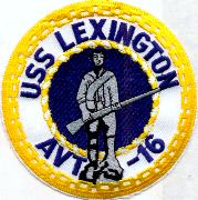 USS Lexington (AVT-16) Patch