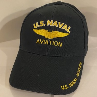 U.S. NAVAL Aviation (NFO/Text/NOT Raised/Blue)
