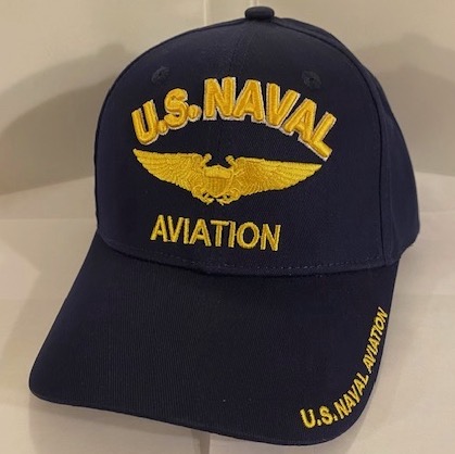 U.S. NAVAL Aviation (NFO/Text/Raised/Blue)