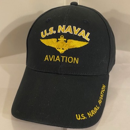 U.S. NAVAL Aviation (Pilot/Text/NOT Raised/Blue)