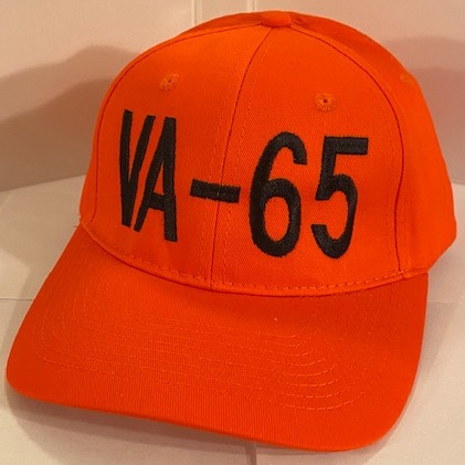 VA-65 Ballcap (Orange/Black Text)
