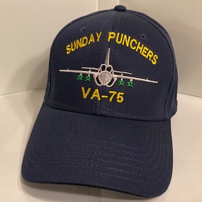 CAP: VA-75 w/A-6 Front (Dk. Blue/DE)