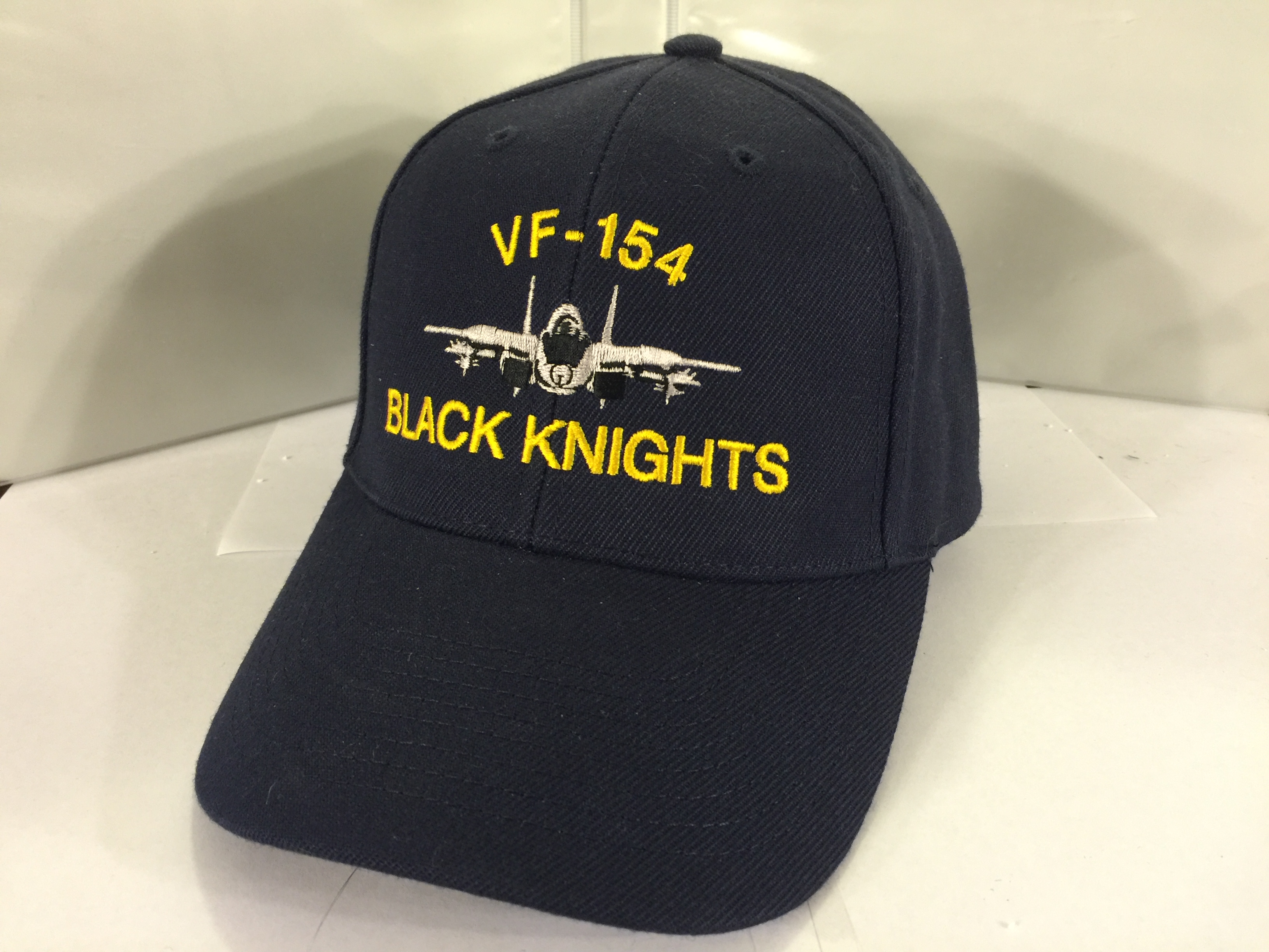 VF-154/F-14 Ballcap (Dk. Blue/Dir. Emb.)