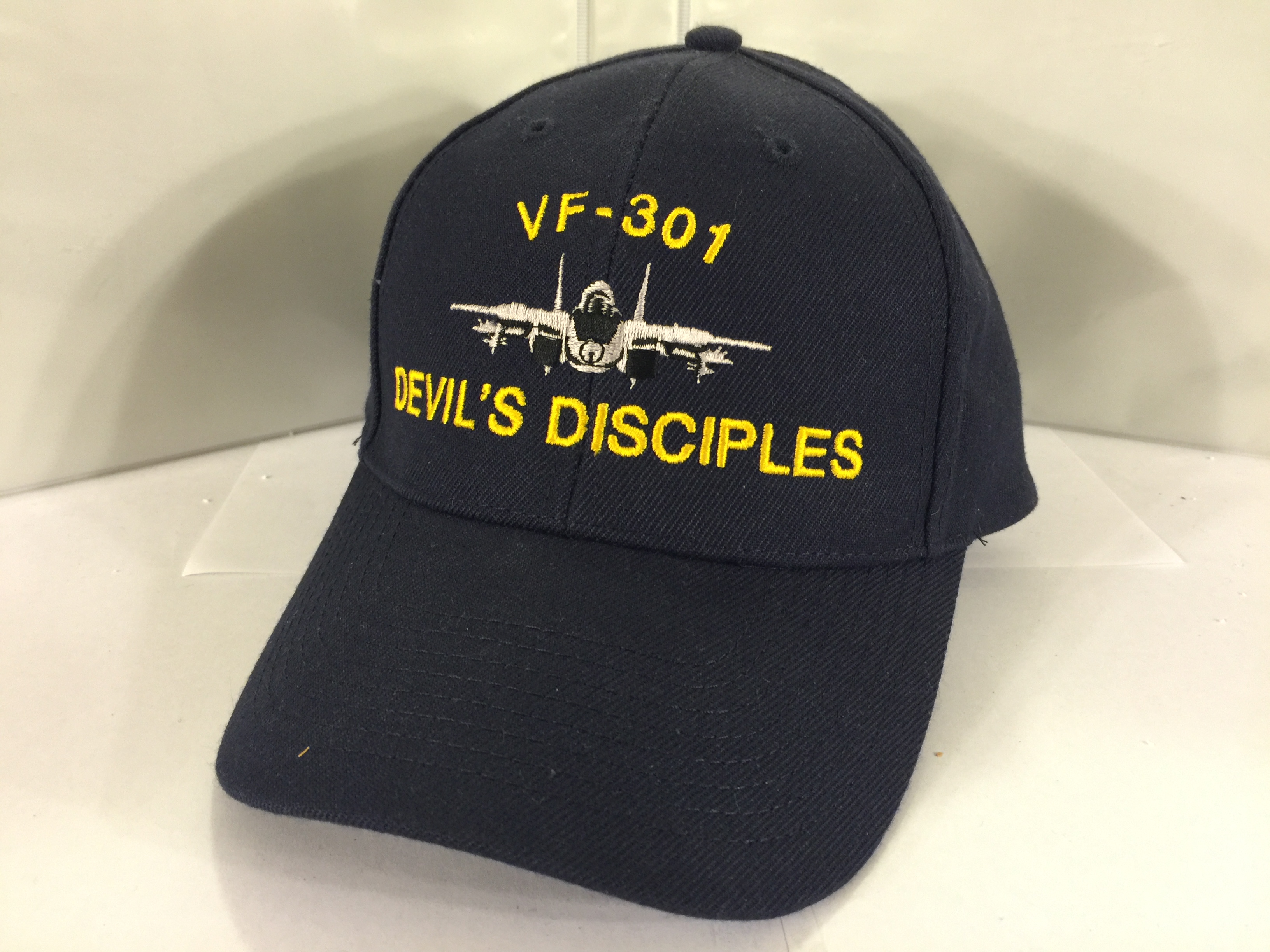 VF-301/F-14 Ballcap (Dk. Blue/Dir. Emb.)
