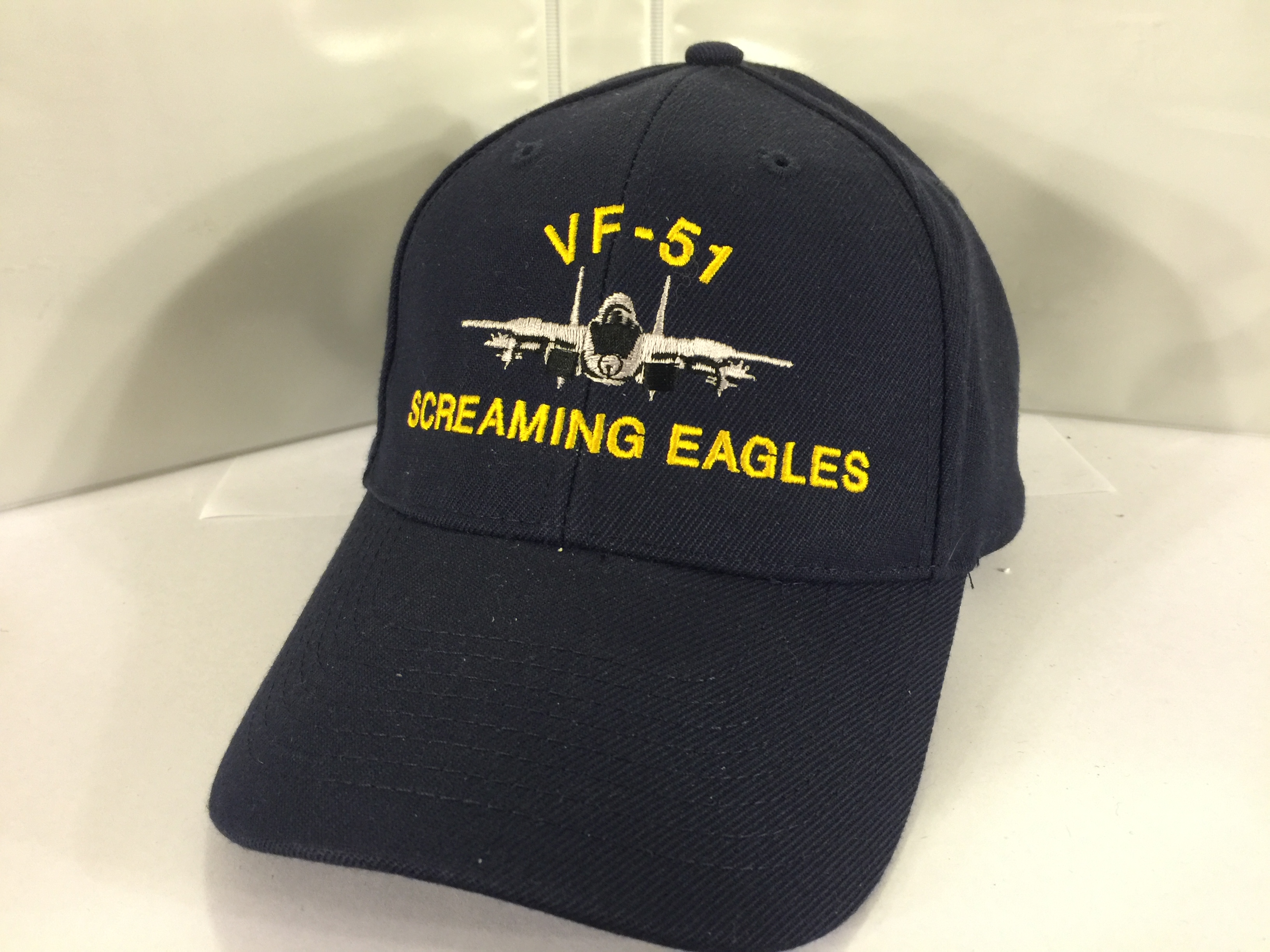 VF-51/F-14 Ballcap (Dk. Blue/Dir. Emb.)