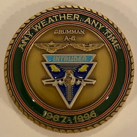 VA-165 'BOOMERS' Coin (Back)