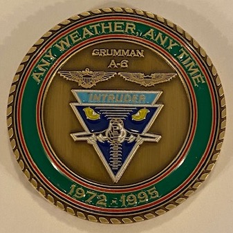 VA-95 'GREEN LIZARDS' Coin (Back)