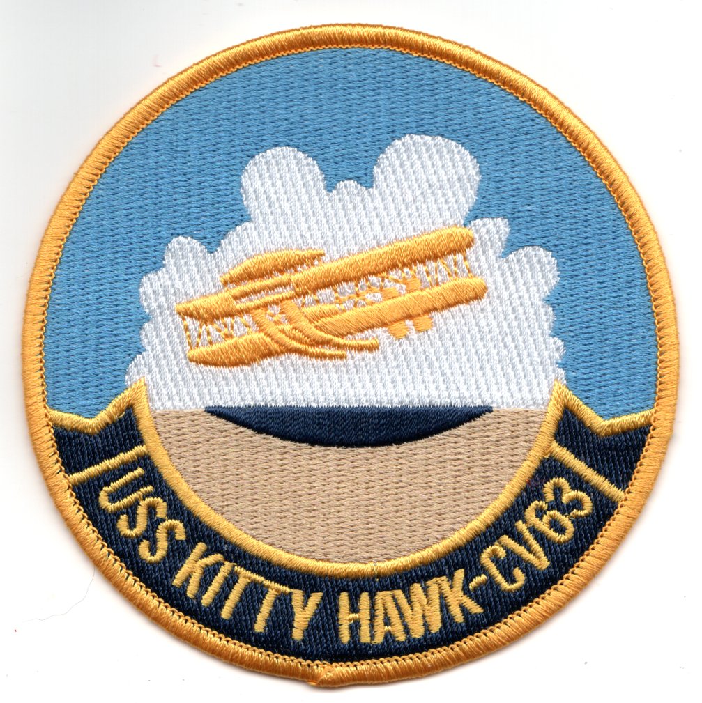 USS Kitty Hawk (CV-63) Ship Patch (5-in)