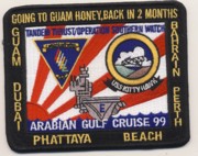 CV-63 OSW Arabian Gulf Cruise '99 Patch