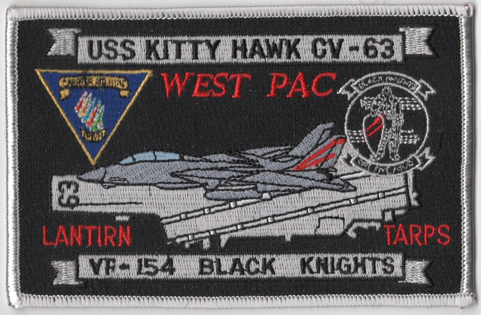 CV-63/VF-154 WestPac/LANTIRN/TARPS Patch