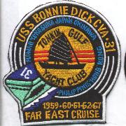 CVA-31 1959 Cruise Patch