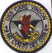 USS Carl Vinson (CVN-70) Det 0281 Patch