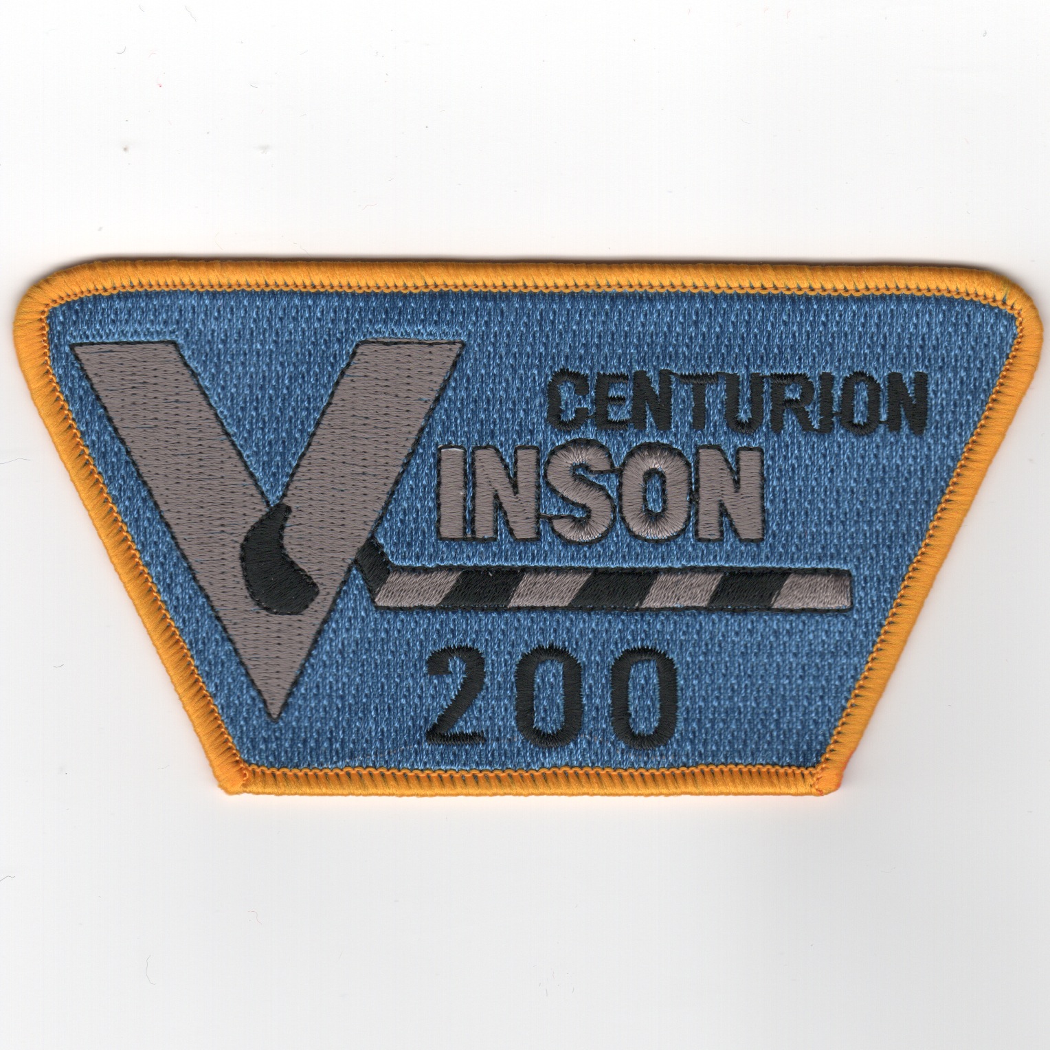 CVN-70 '200 Traps' Centurion Patch