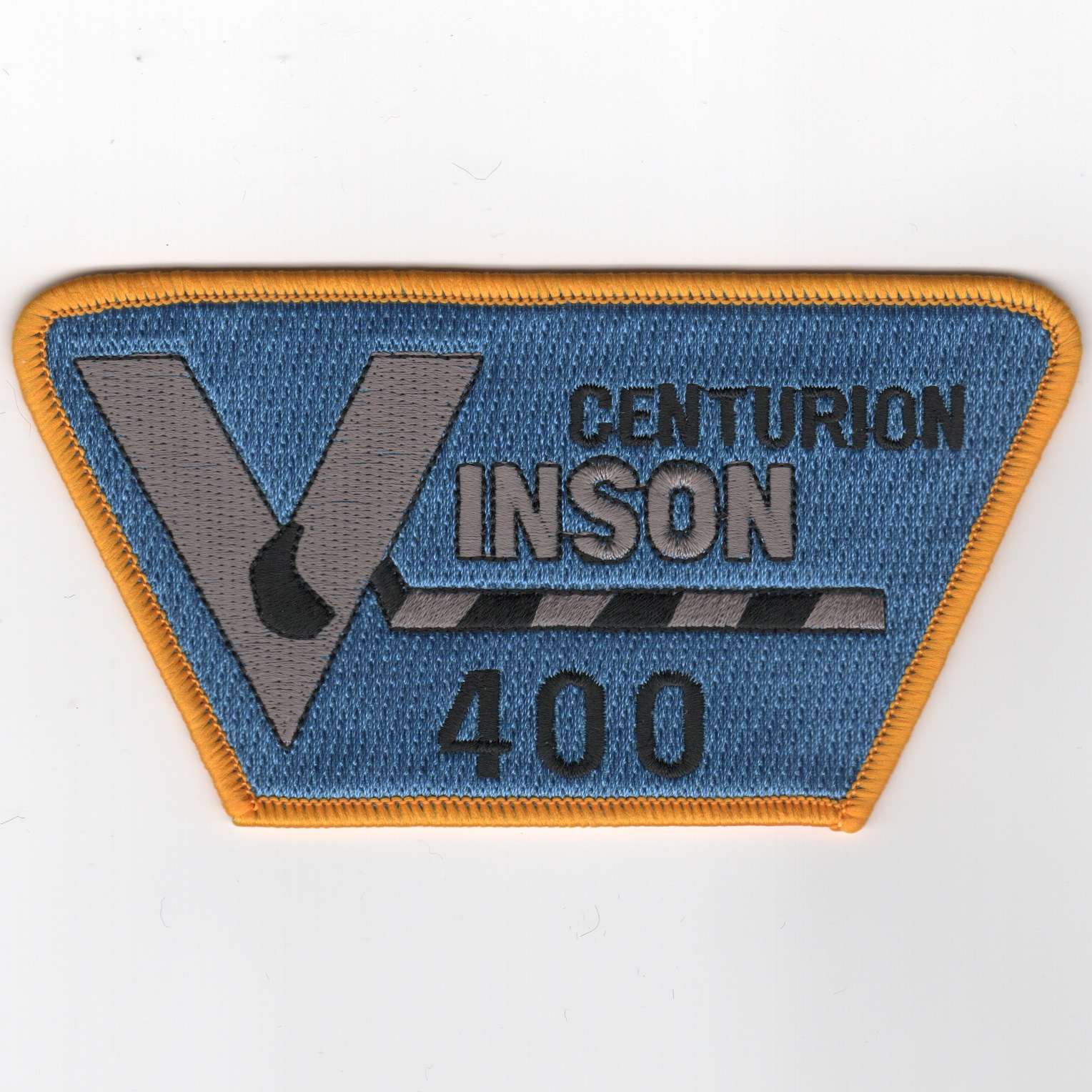 CVN-70 '400 Traps' Centurion Patch